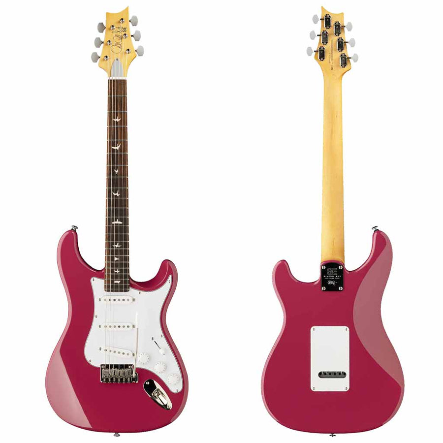 Paul Reed Smith SE Series Silver Sky John Mayer Signature Electric Guitar in Dragon Fruit