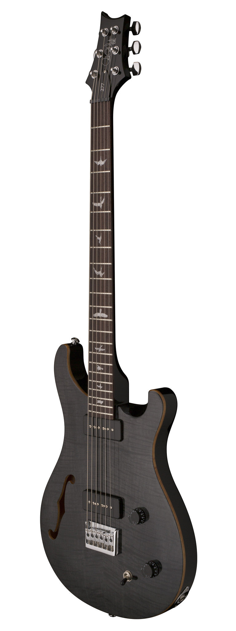 Paul Reed Smith SE 277 Semi-Hollow Soapbar Baritone Gray Black