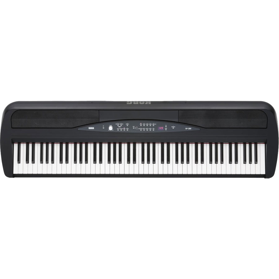 Korg SP-280 88-Key Digital Piano w/Stand in Black