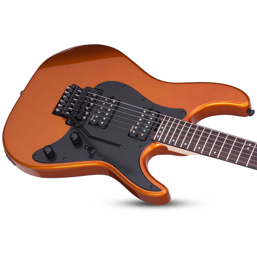 Schecter Sun Valley Super Shredder FR Electric Guitar in Lambo Orange