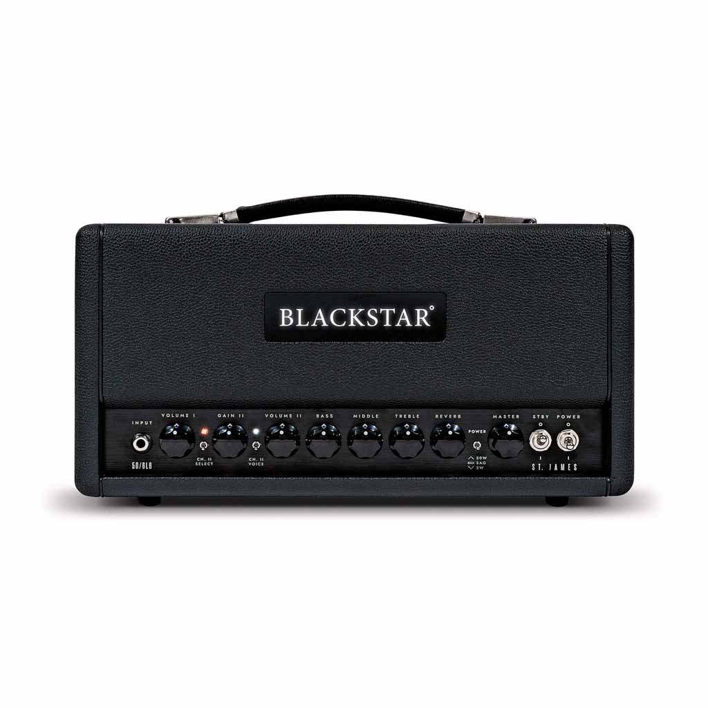 Blackstar St. James 50 Watt 6L6 Equipped Electric Guitar Amp Head