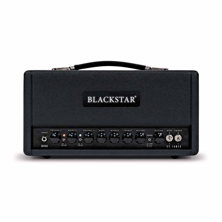 Blackstar St. James 50 Watt 6L6 Equipped Electric Guitar Amp Head