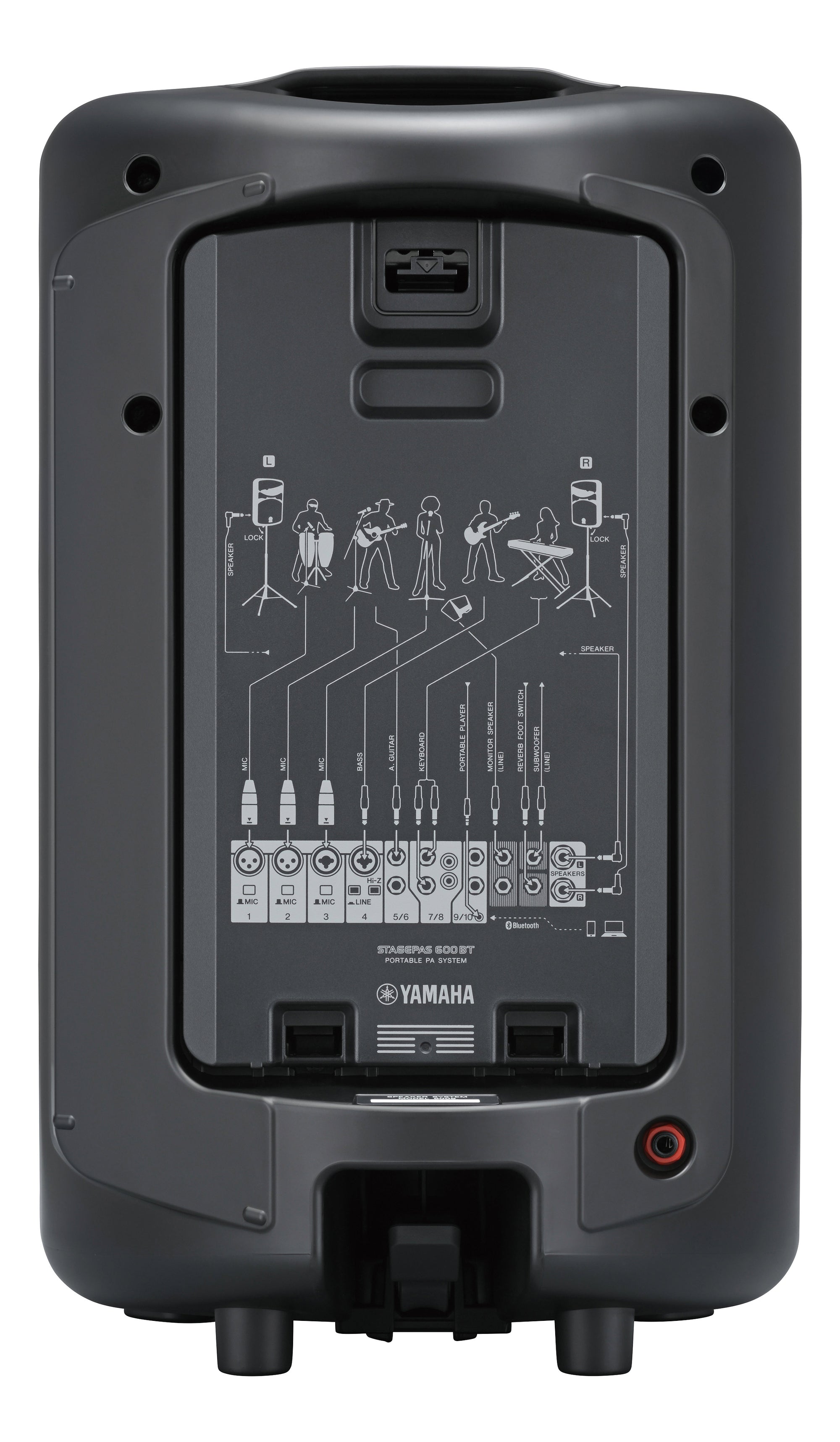 Yamaha Stagepas 600BT Portable PA System Yamaha Portable PA All