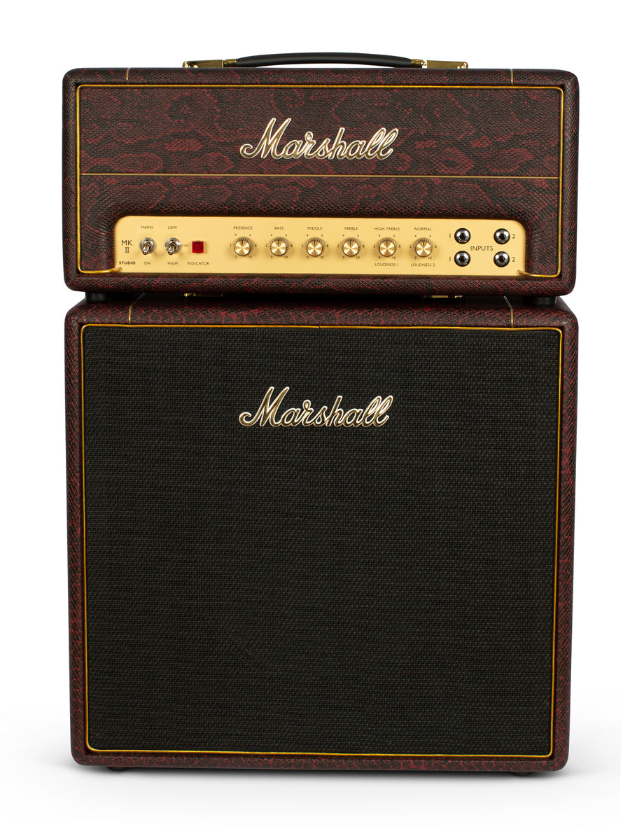 Marshall Limited Edition SC20H 20W Electric Guitar Head and SC112 Cabinet in Snakeskin