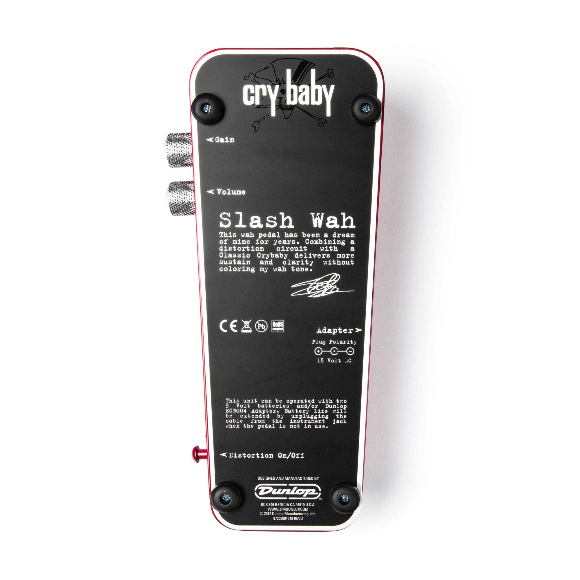 slash overdrive pedal Dunlop Slash Signature Cry Baby Wah Pedal Jim Dunlop Effects Pedal THE LONG STORY.Like the man himself, the Slash Cry Baby Wah is both revolutionary and classic, right down to its hot