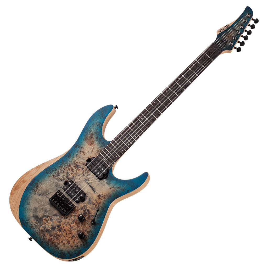 ギター Schecter Reaper-6 - Satin Sky Burst Schecter Reaper-6 Series Electric Guitar - Satin Sky Burst