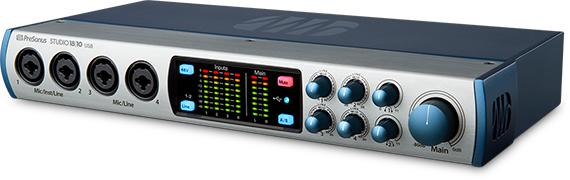 PreSonus Studio1810 18x6, 192 kHz Recording Interface