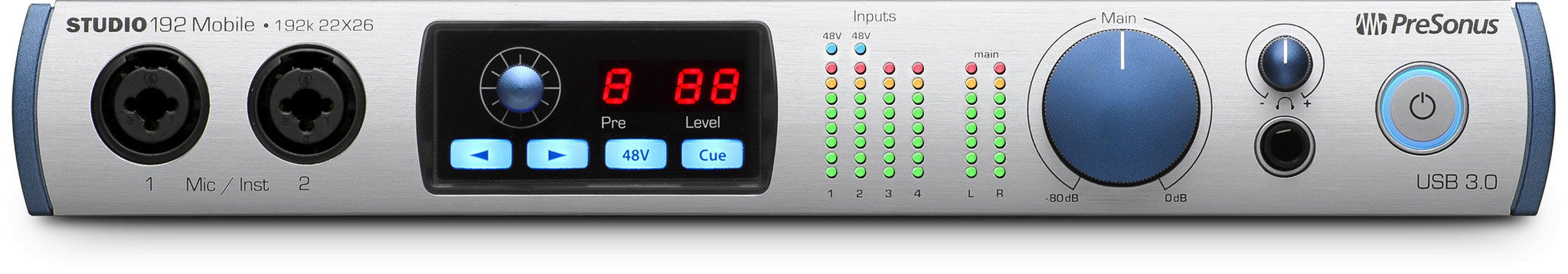 PreSonus Studio 192 Mobile USB 3.0 Recording Interface PreSonus