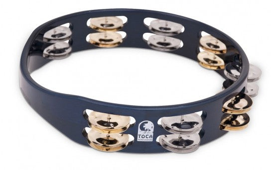Toca TCT10-BL ColorSound Tambourine, 10" Blue