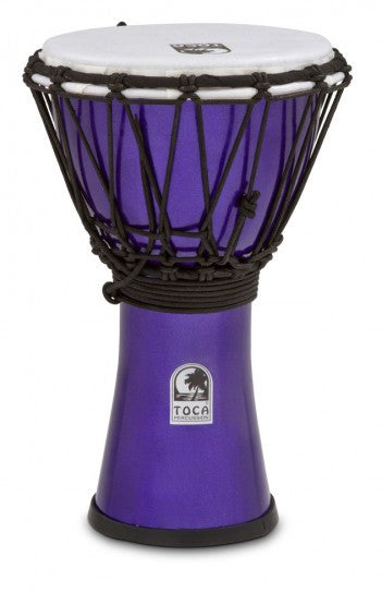 Toca TFCDJ-7MI Freestyle Colorsound 7" Djembe Metallic Indigo
