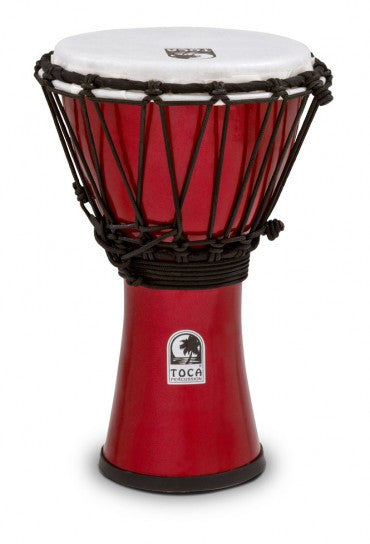 Toca TFCDJ-7MR Freestyle Colorsound 7" Djembe Metallic Red