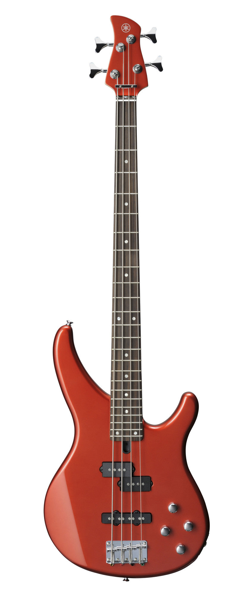 Yamaha TRBX204 4-String Bass Guitar Bright Red Metallic