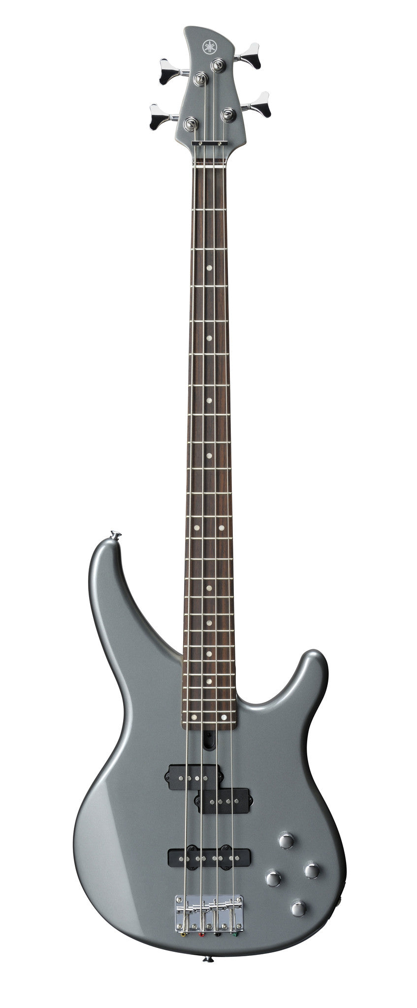 Yamaha TRBX204 4-String Bass Guitar Gray Metallic