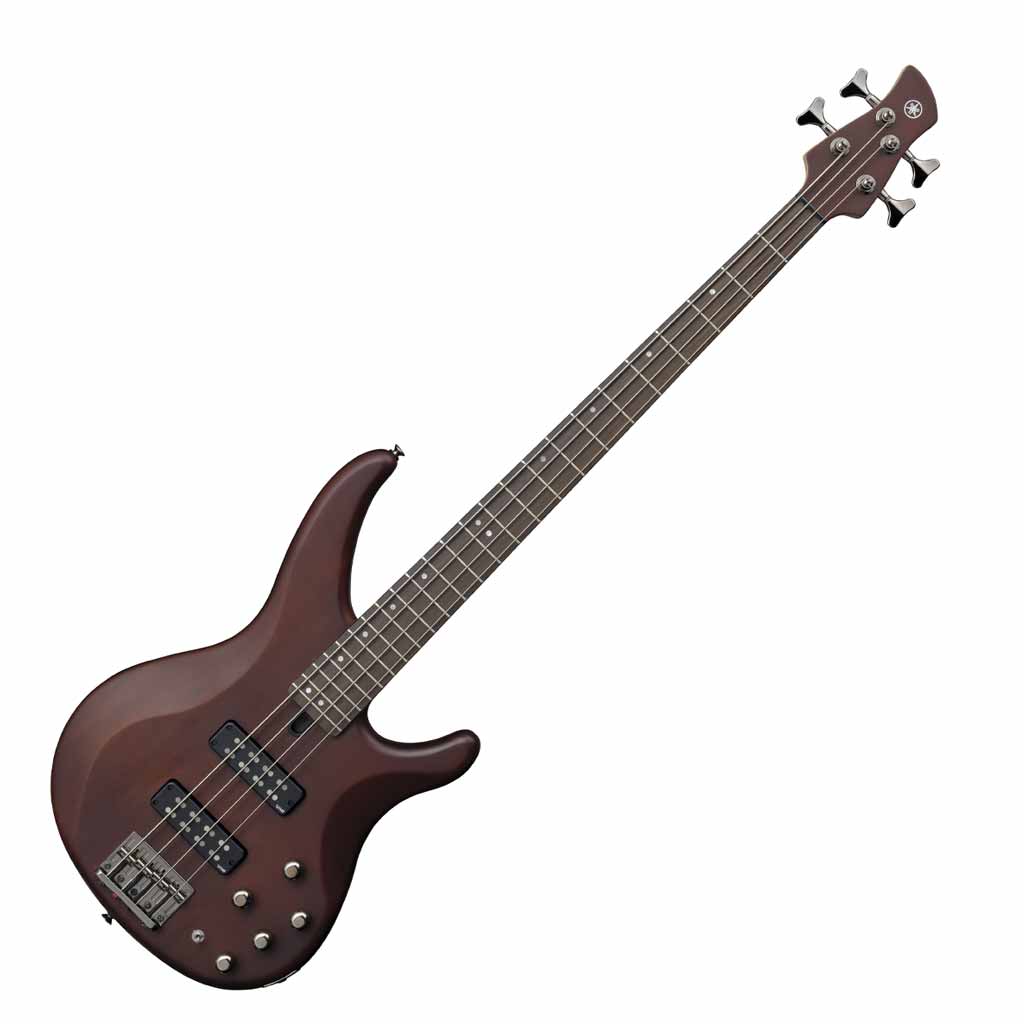 Yamaha TRBX504 4-String Bass Guitar in Translucent Brown