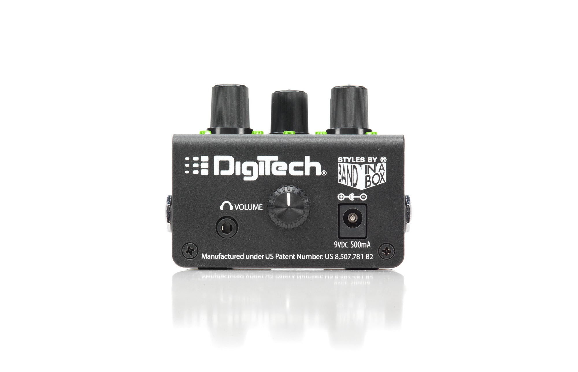 band in a box pedal Digitech TRIO Band Creator Digitech Effects Pedal The TRIO is your own band inside a guitar pedal!The TRIO listens to the way you play and automatically generates bass and drum parts that