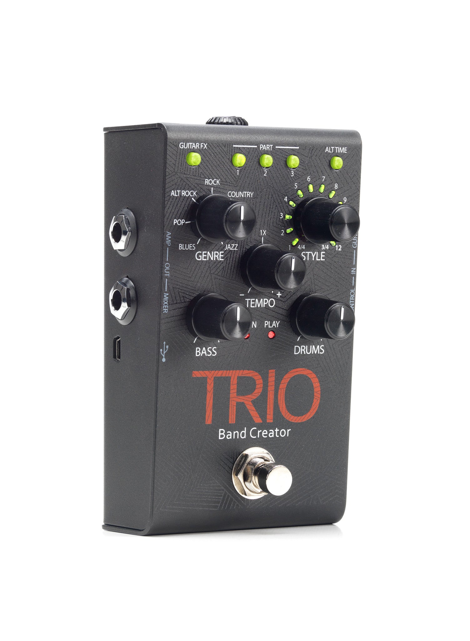 Digitech TRIO Band Creator Digitech Effects Pedal The TRIO is your ...