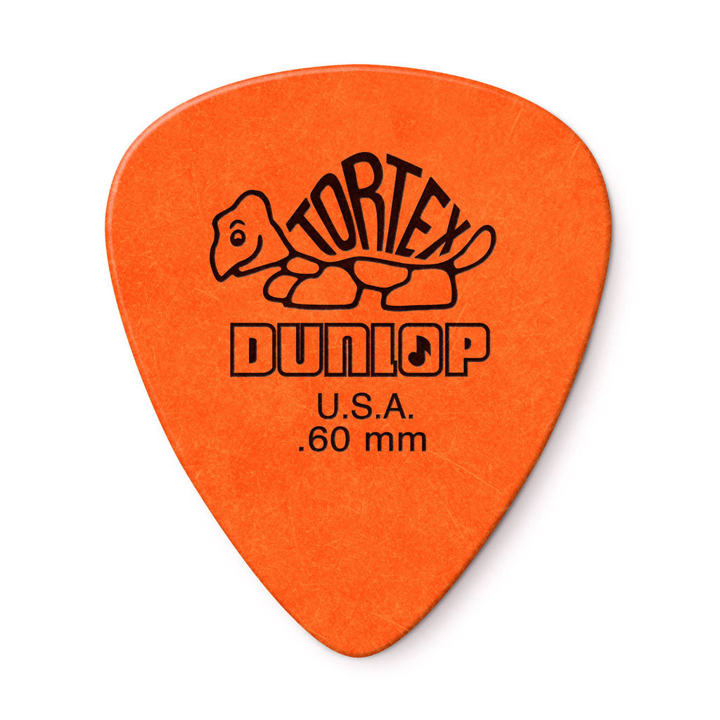 Dunlop Tortex Standard Guitar Picks 12 Pack in .60mm