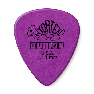 Dunlop Tortex Standard Guitar Picks 12 Pack in 1.14mm