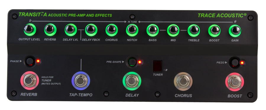 Trace Elliot Transit A Acoustic Guitar Pre-amp & Effects Pedal