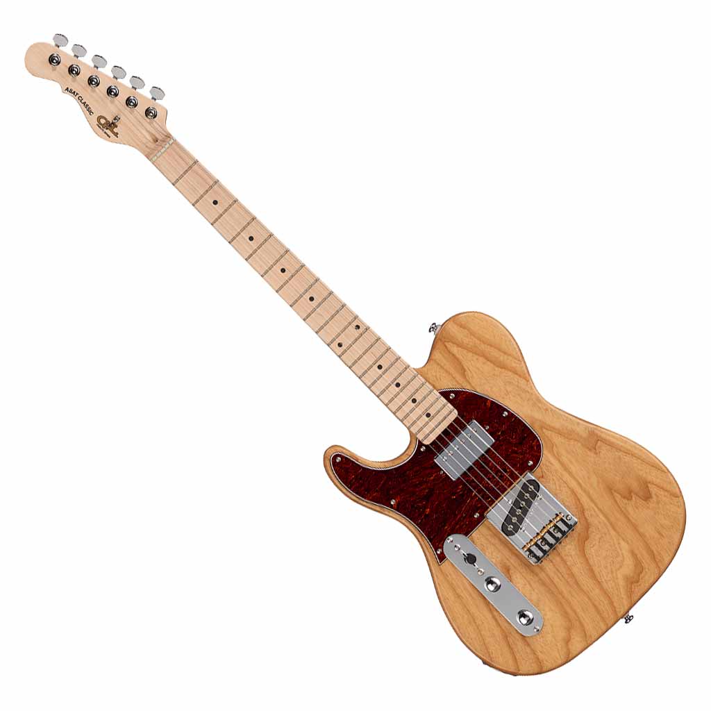 G&L Tribute Series ASAT Classic Bluesboy 'Lefty' Electric Guitar in Natural Gloss