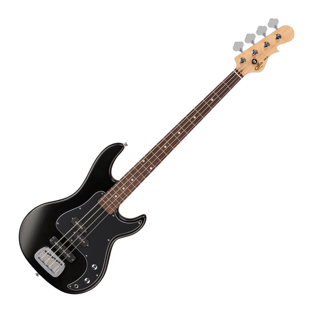G&L Tribute SB-2 Bass Guitar in Black Frost