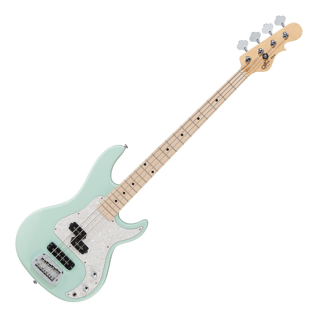 G&L Tribute SB-2 4-String Bass Guitar in Surf Green