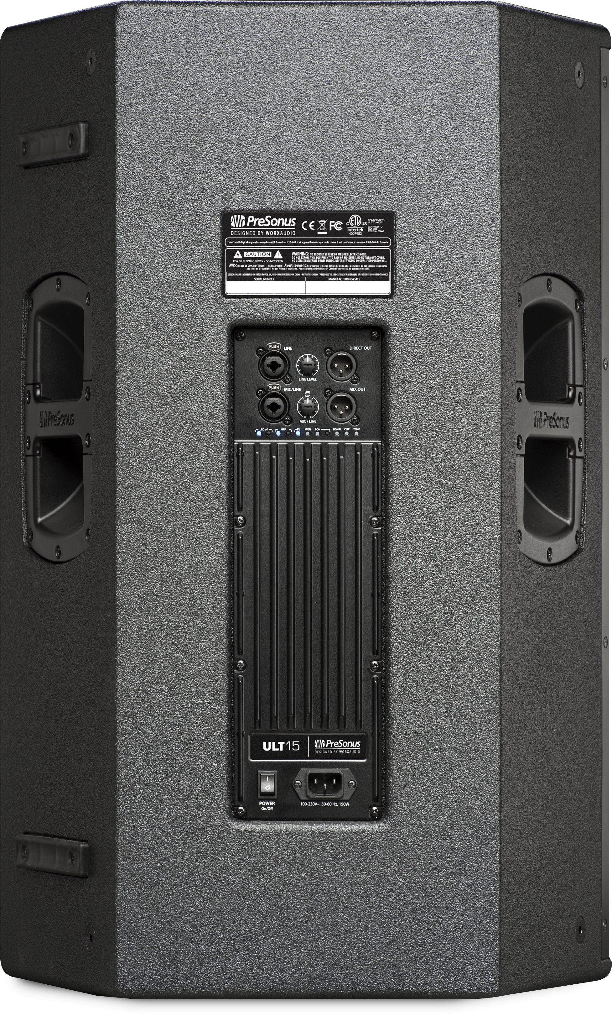 PreSonus ULT15 15" 2-Way Active Sound-Reinforcement Loudspeaker