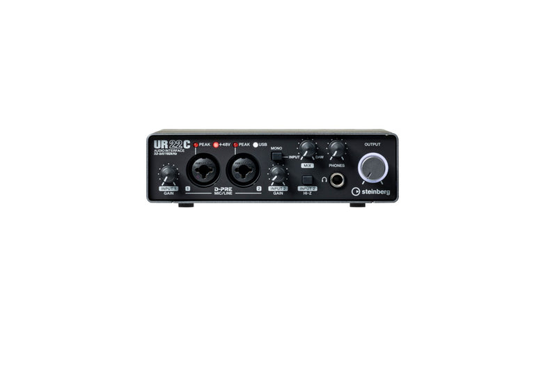 Steinberg UR22c 2x2 USB 3.0 Type C Audio Interface Steinberg Recording ...