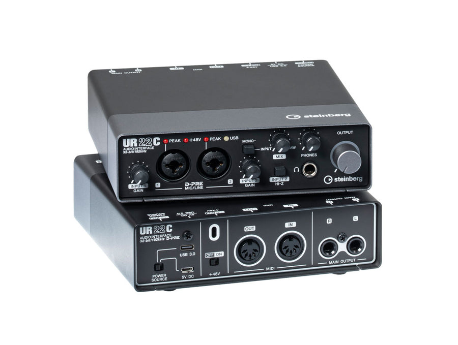 Steinberg UR44C 6x4 USB 3.0 Type C Audio Interface Steinberg 