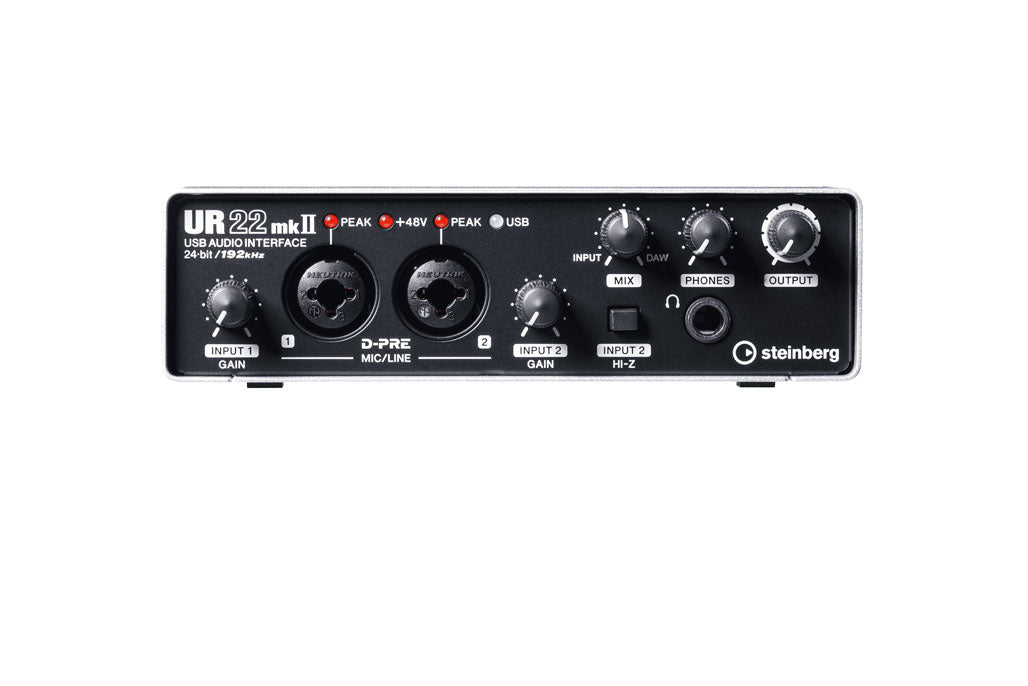 DTM・DAW UR22mk II Steinberg UR22 mkII 2x2 USB 2.0 Audio Interface w/2x D-PRE's