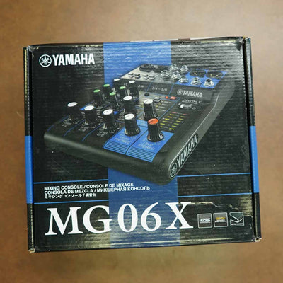 Used Yamaha MG06X Mixing Console