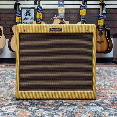Used Fender Blues Junior Electric Guitar Amplifier - Lacquered Tweed