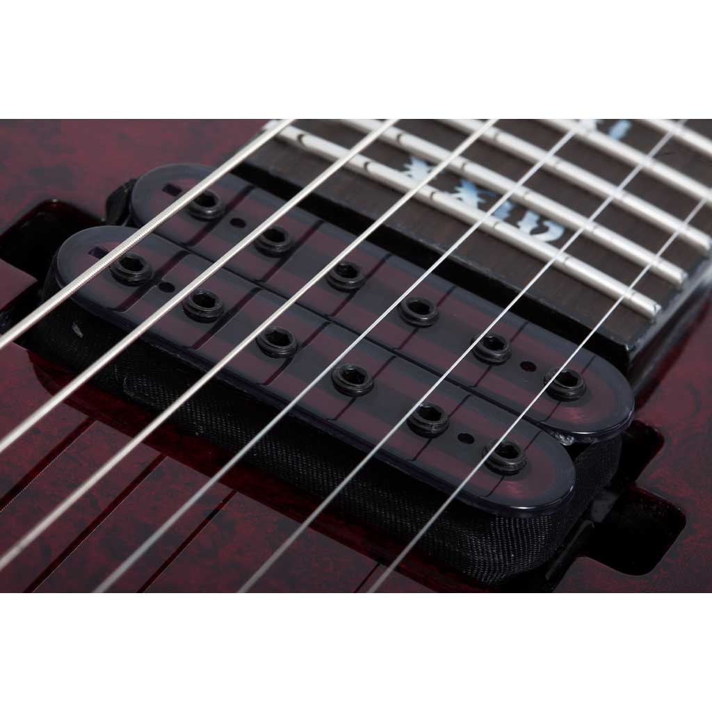 Schecter V-1 Apocalypse Series Electric Guitar in Red Reign