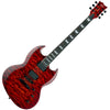 ESP LTD VIPER-1000 Quilted Maple Top Electric Guitar in Tiger Eye Sunburst