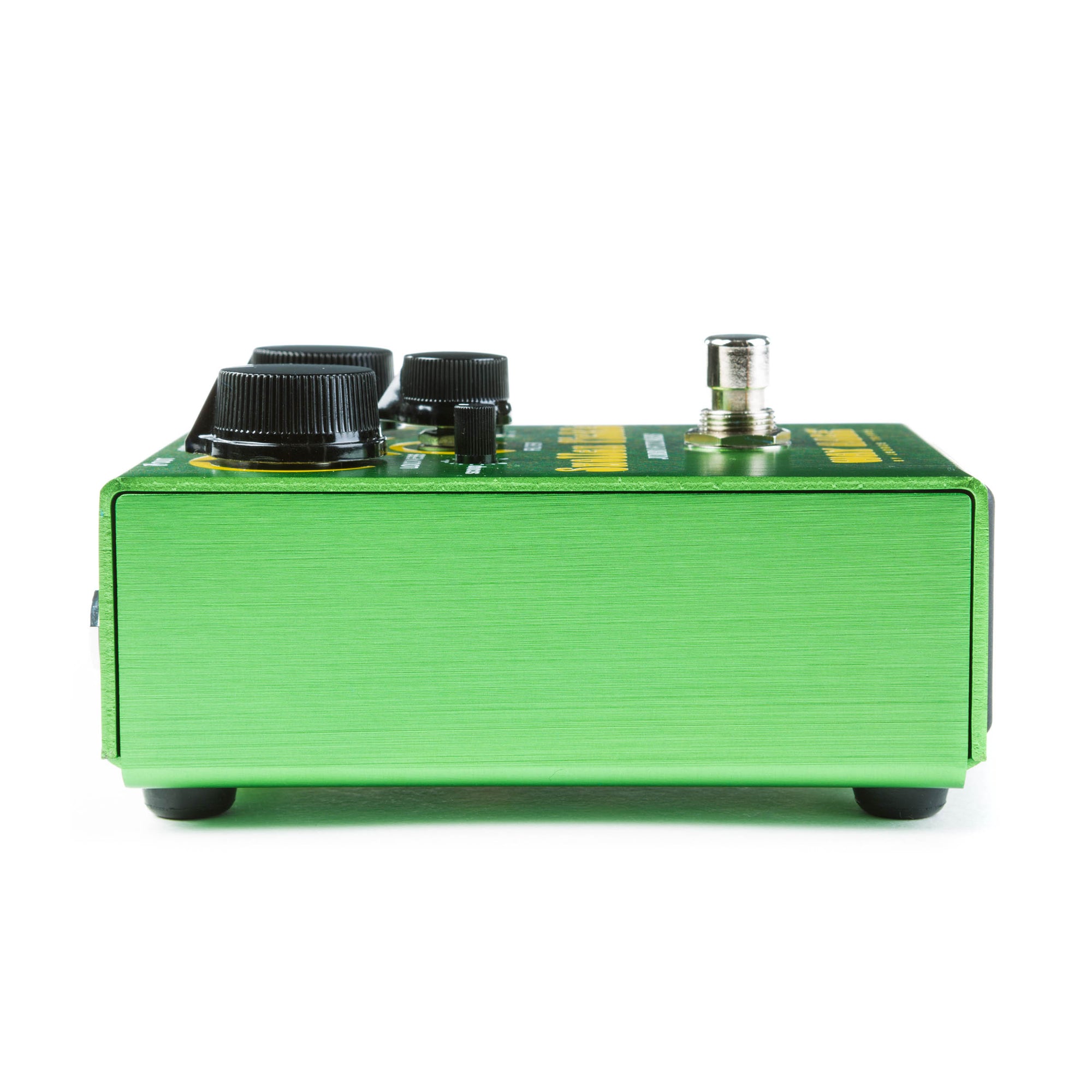 Way Huge Swollen Pickle Jumbo Fuzz MKIIS Pedal Way Huge Effects Pedal The Swollen Pickle Jumbo Fuzz MkIIS serves up the same burly high gain fuzz as the full-sized MkII but in