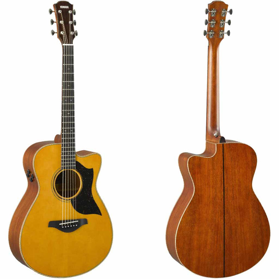 Yamaha AC5 Mahogany Acoustic Guitar in Vintage Natural