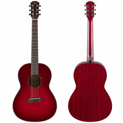 Yamaha CSF1M Parlor Acoustic Guitar - Crimson Red Burst