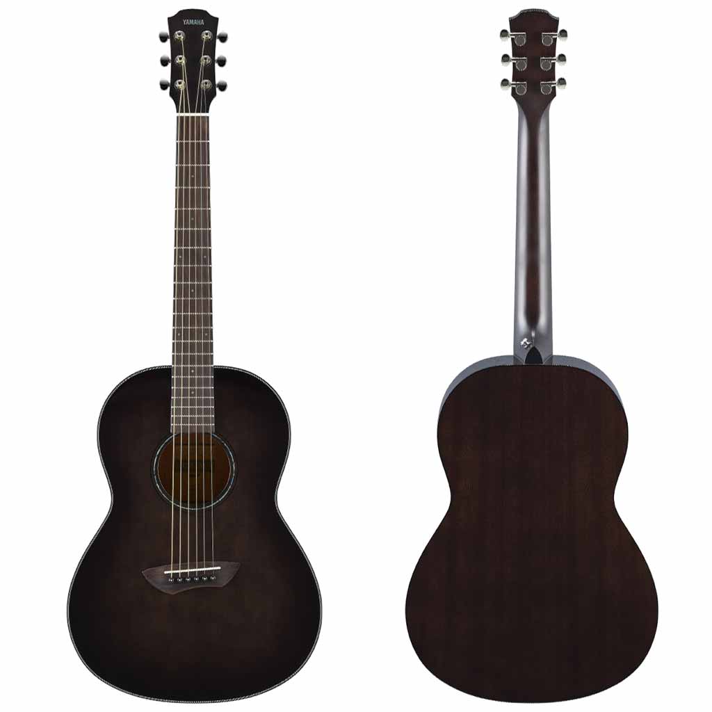 Yamaha CSF1M Parlor Acoustic Guitar - Trans Black Yamaha Acoustic