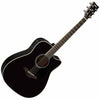Yamaha FGX830C Acoustic Electric Guitar in Black