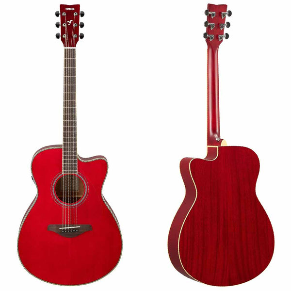 Yamaha FSC-TA TransAcoustic Small Body Acoustic Electric Guitar w ...