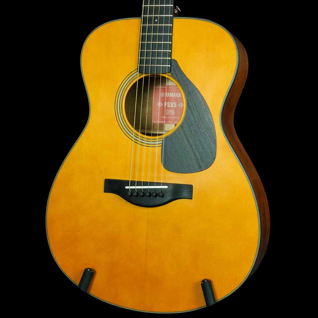 Yamaha FSX5 Red Label All Solid Acoustic Electric Guitar w 