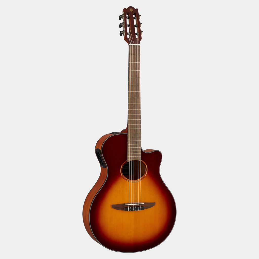 Yamaha NTX1 Acoustic Electric Nylon String Guitar Brown Sunburst