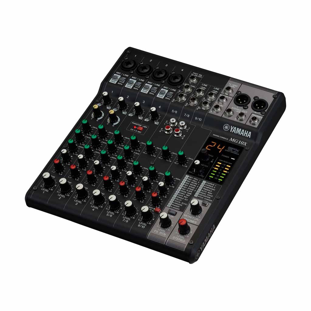 Yamaha MG10X CV 10-Channel Analog Mixing Console