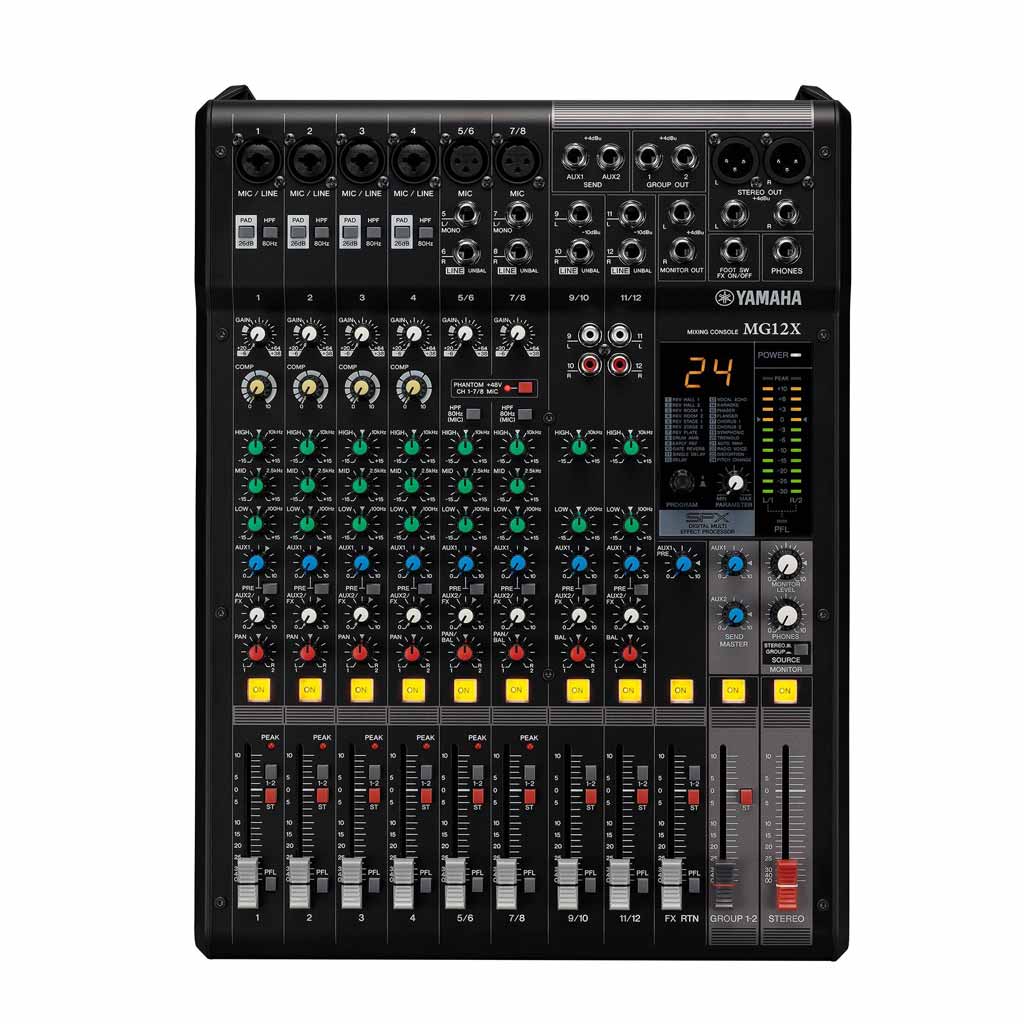 Yamaha MG12X CV Analog Mixing Console