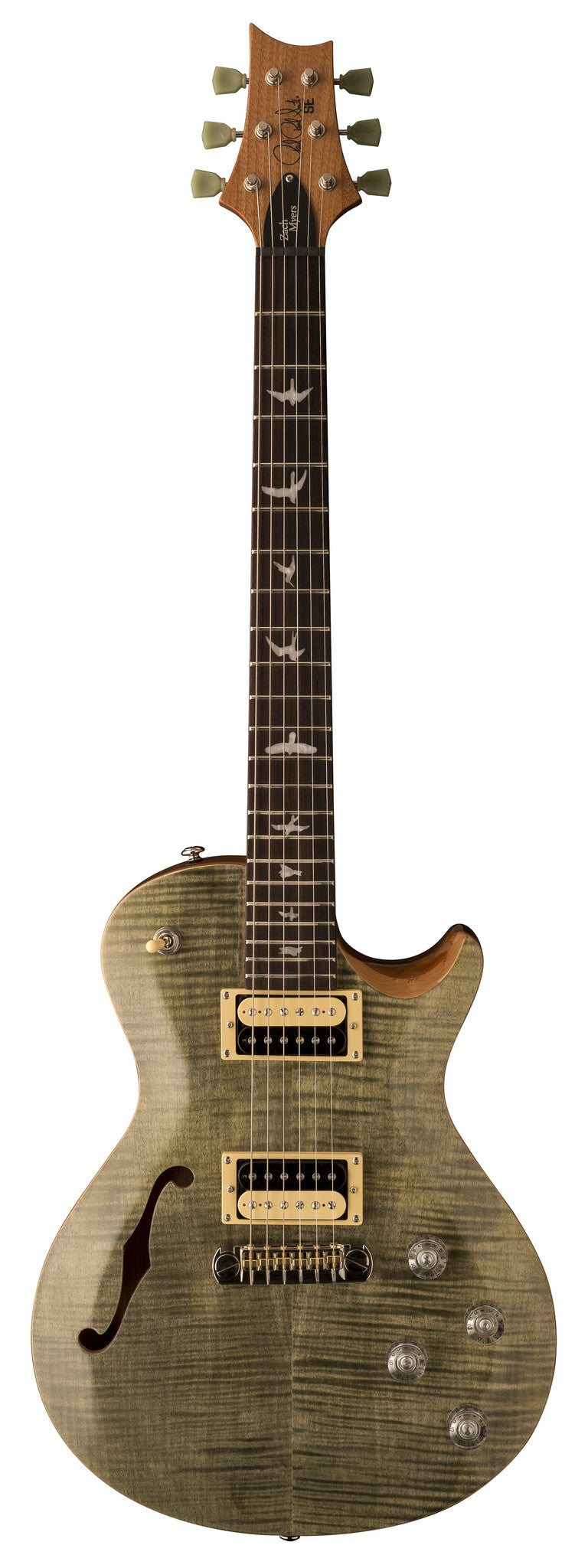 Paul Reed Smith SE Zach Myers Signature Trampas Green