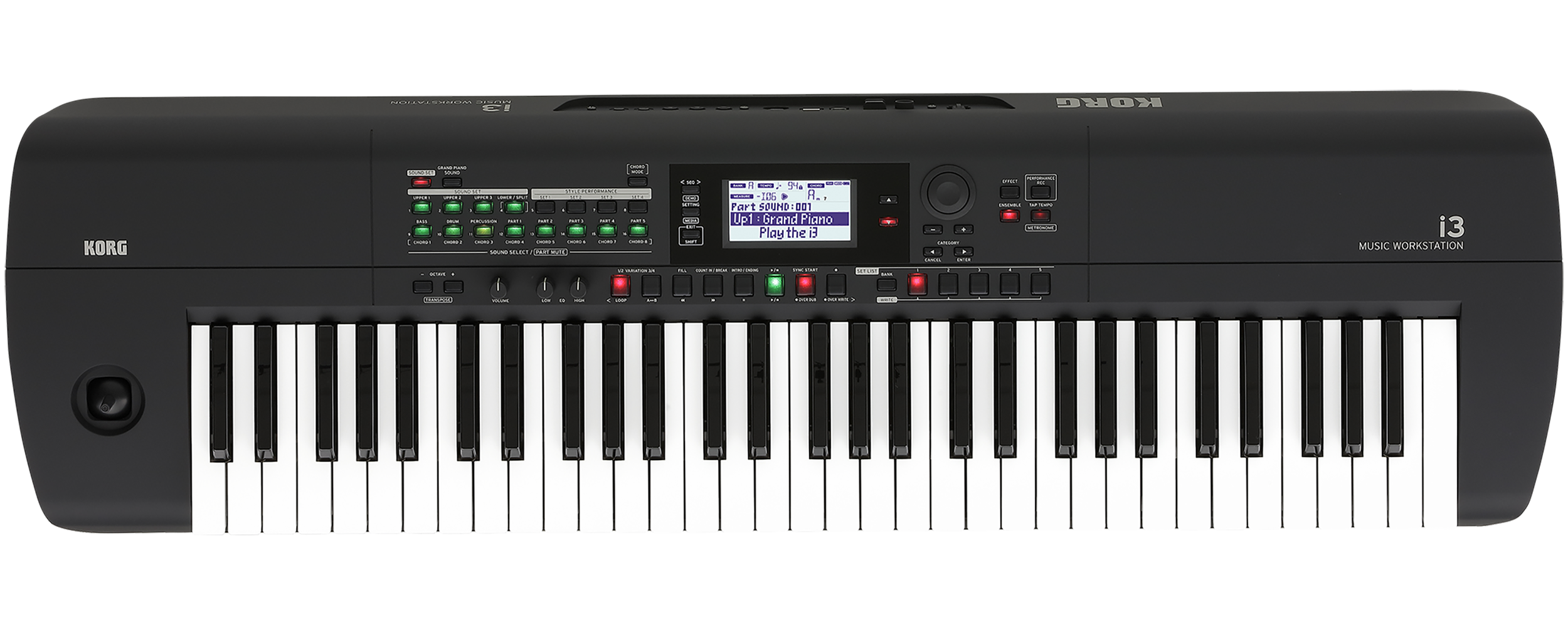 Korg i3 61-Key Music Workstation Keyboard Korg Portable Keyboards Korg i3 61-Key Music Workstation Keyboard Korg Portable Keyboards
