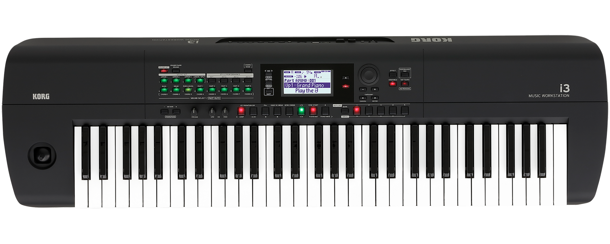 Korg i3 61-Key Music Workstation Keyboard Korg Portable Keyboards Korg i3 61-Key Music Workstation Keyboard Korg Portable Keyboards