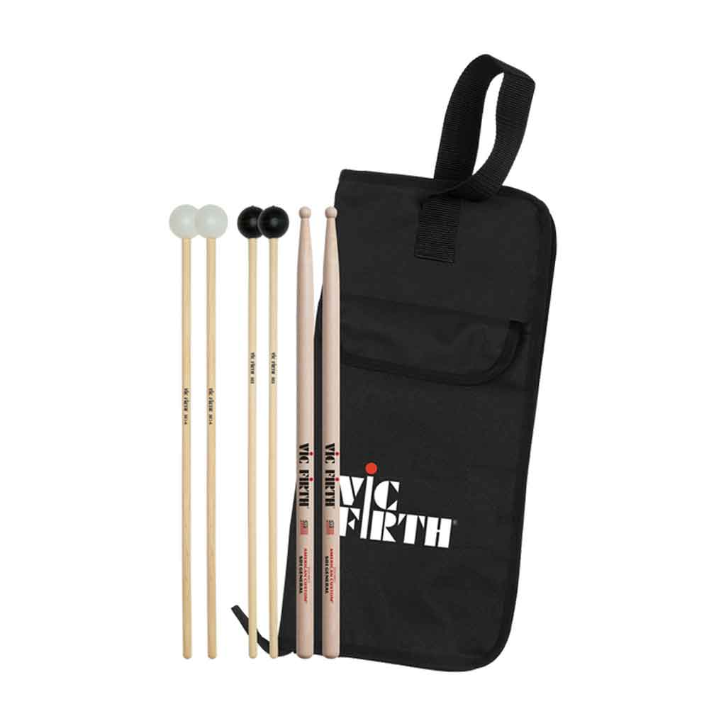 Vic Firth EP1 Sticks and Bag Education Pack Vic Firth Mallets The EP1 includes all the essential