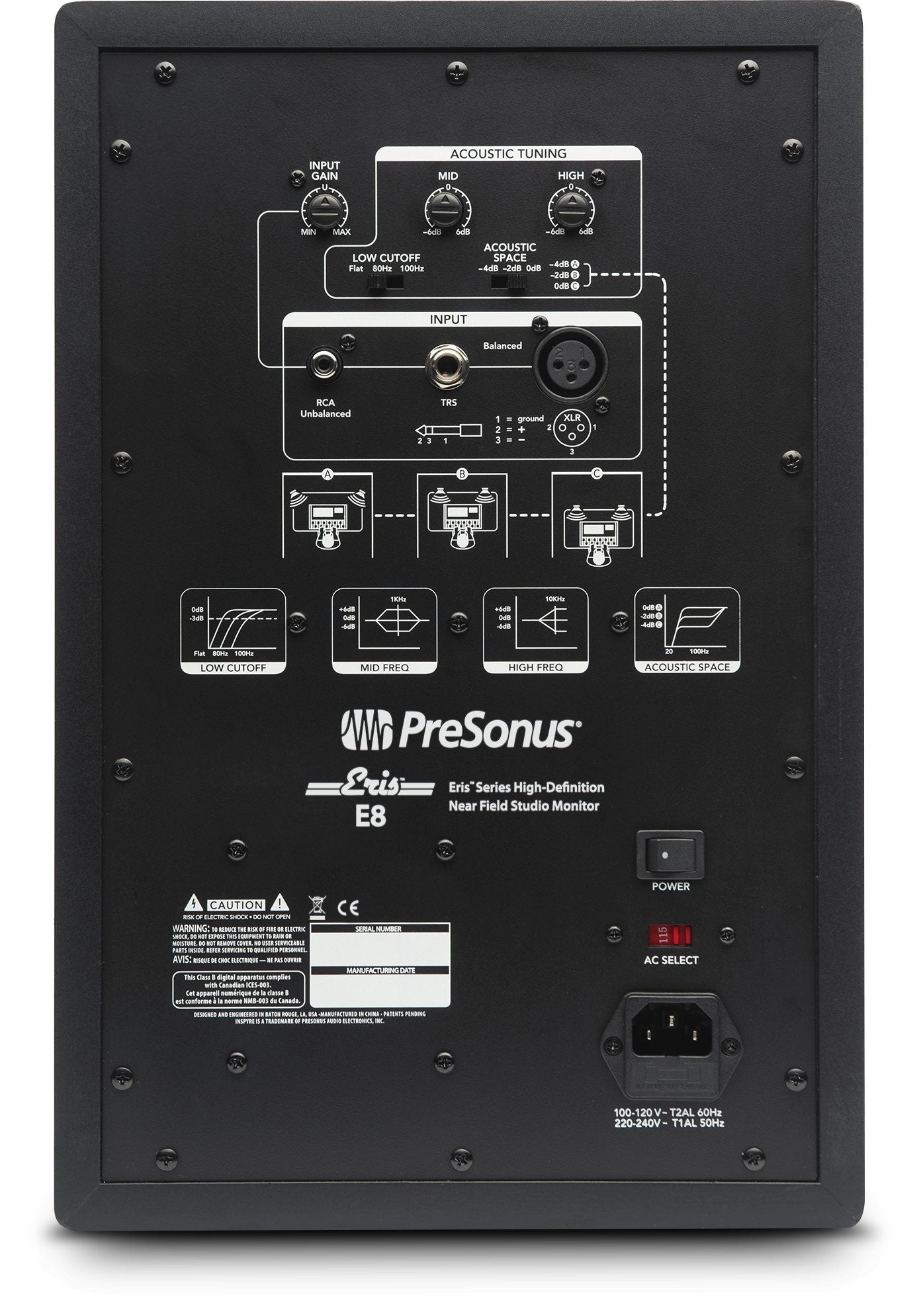 PreSonus Eris E8 Active Studio Monitor