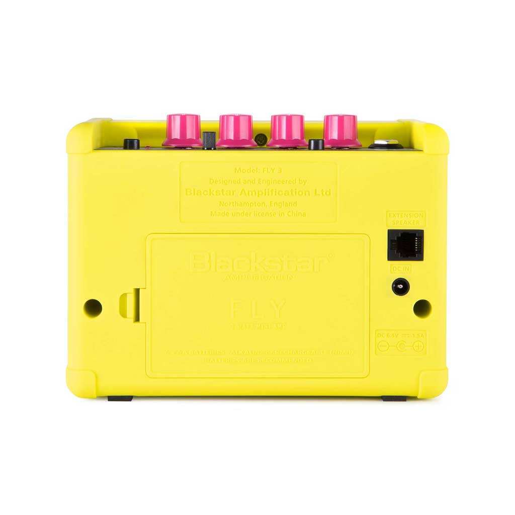 Blackstar FLY3 NEON 3 Watt Electric Guitar Amp Neon Yellow